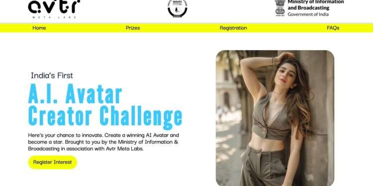 Avtr Meta Labs Collaborates with Ministry of Information & Broadcasting to Launch India’s First AI Avatar Creator Contest