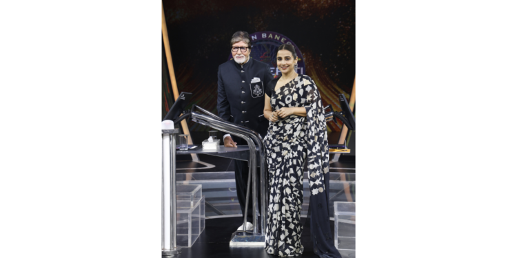 On Kaun Banega Crorepati 16, Amitabh Bachchan remembers the first time he saw Vidya Balan and told filmmakers, ‘Iss ladki ko jaldi se sign karo, yeh bahaut badi kalakar ban ne waali hai