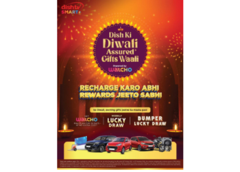 DishTV celebrates this Diwali with one crore families with assured gifts, a chance to win cars, and much more