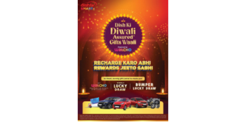 DishTV celebrates this Diwali with one crore families with assured gifts, a chance to win cars, and much more
