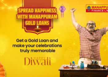 Manappuram Finance Lights Up Diwali with ‘Spread Happiness’ Campaign on Gold Loan