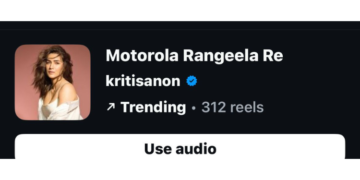 Rangeela’s ‘Yayi re’ goes viral on Instagram as social media influencers step up to recreate the hook step