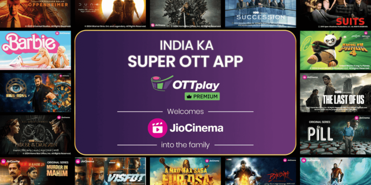 India Ka Super OTT App, OTTplay Premium partners with JioCinema