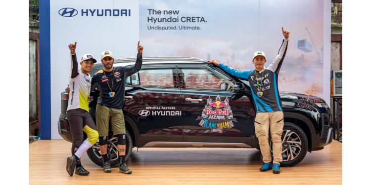 India’s first Urban Downhill MTB Event – Hyundai Red Bull Tlang Ruam concludes in Aizawl with a thrilling Finale