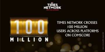 Times Network Crosses 100 million users across platforms on Comscore