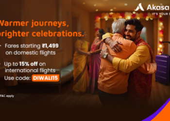 Warmer journeys brighter celebrations: Save big on your next travel with Akasa Air’s special Diwali discounts