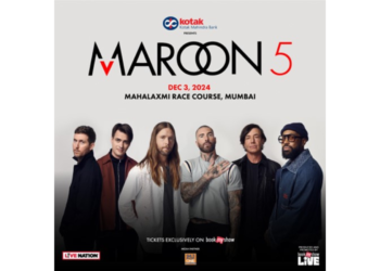 Get Ready to Rock: Kotak Mahindra Bank Unveils Exclusive Presale for Maroon 5’s Historic Debut Concert in India