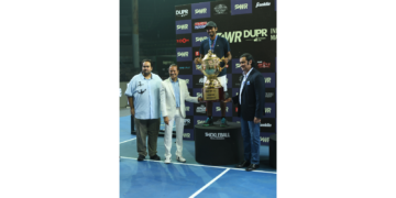 Armaan Bhatia creates history, closes  Day 4 of the PWR DUPR India Masters at DLTA in New Delhi by achieving a hat-trick win