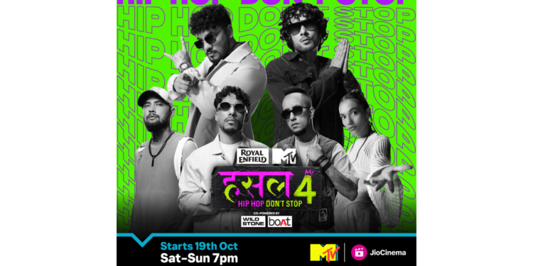 MTV Hustle Returns with a Bang with Season 4 – The Stage is Set for India’s Ultimate Rap Battle