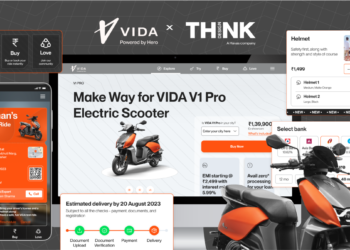 Think Design reinvents the website experience for Hero Motocorp’s EV brand Vida World