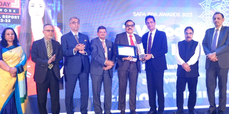 T.V. Today Network shines at SAFA BPA Awards 2023, Secures Silver for Best Annual Report