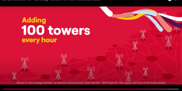 Vi’s latest ‘Be Someone’s We’ campaign highlights addition of 100 towers every hour