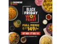 Chinese Wok Celebrates Black Friday and Cyber Monday with Flat ₹149 on the Entire Menu