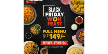 Chinese Wok Celebrates Black Friday and Cyber Monday with Flat ₹149 on the Entire Menu