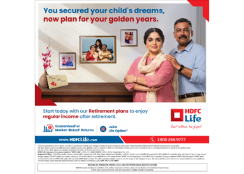 “The best time to start retirement planning is now”, Says HDFC Life’s latest campaign
