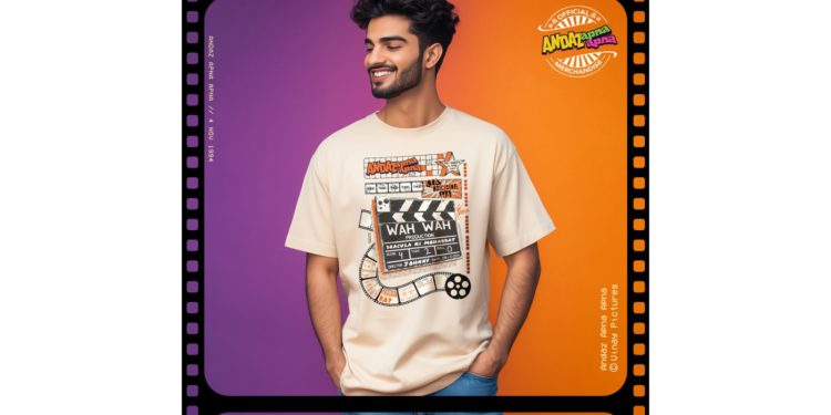  Vinay Pictures teams up with A47.in to launch official    Andaz Apna Apna merch on the film’s 30th Anniversary!