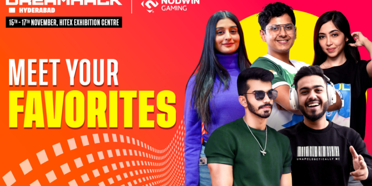 India’s Five Biggest Gaming Stars to Meet at DreamHack India 2024