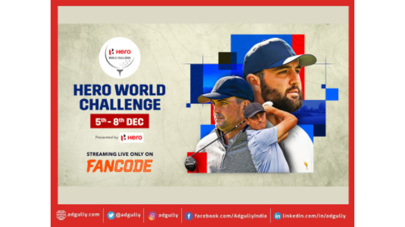 FanCode to stream Hero World Challenge 2024 Live and Free for Indian