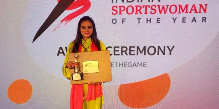 Nasreen Shaikh awarded the BBC ‘Sportswoman of the Year – Changemaker’ Award for her outstanding contribution to Kho Kho
