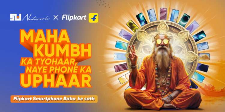 SW Network and Flipkart Revolutionizes Brand Integration at Mahakumbh with Innovative Flipkart Smartphone Baba Campaign