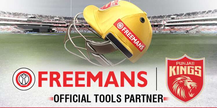 Punjab Kings onboards FREEMANS as ‘Official Tools Partner’ for IPL 2025.