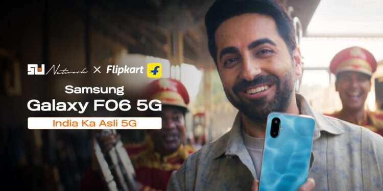 SW Network and Flipkart Orchestrates Viral Eyebrow Dance Campaign for Samsung F06 5G Launch.