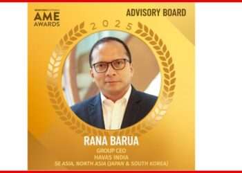 NYF 2025 AME Awards Welcomes Havas India, Southeast and North Asia’s Visionary Group CEO Rana Barua to the AME Awards Advisory Board