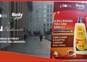 Plum BodyLovin’ makes history with India’s first scented billboard