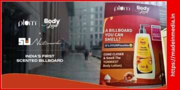 Plum BodyLovin’ makes history with India’s first scented billboard