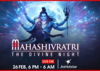 JioHotstar brings to Millions the grand celebration of ‘Mahashivratri: The Divine Night’ – A Special Live event on 26th February