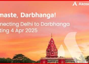 Akasa Air expands its skyprint to Bihar; Adds Darbhanga as the 28th city to its network