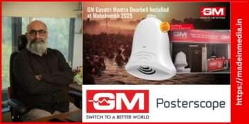 GM Modular & Posterscope India redefine brand engagement at Maha Kumbh with the Gayatri Mantra doorbell
