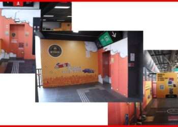 Mighty Mumbai takes over Mogra Metro Station!