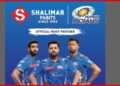 Shalimar Paints Teams Up with Mumbai Indians as Official Paint Partner.