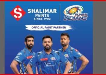 Shalimar Paints Teams Up with Mumbai Indians as Official Paint Partner.
