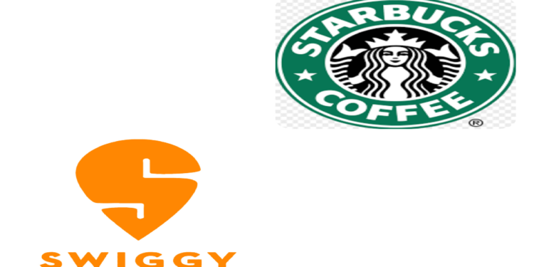 Starbucks and Swiggy celebrate the launch of Starbucks 50th store in Bengaluru.