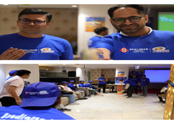 Shalimar Paints kicks off grassroot fan engagement activities with Mumbai Indians Tie up