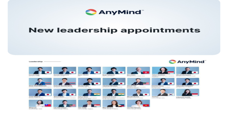 AnyMind Group strengthens leadership team with five appointments including Chief Product Officer