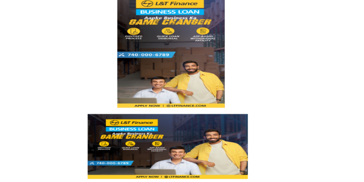 L&T Finance Ltd. unveils TV commercial for Business Loan with Jasprit Bumrah.