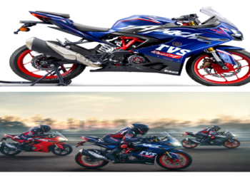 TVS Motor Company unveils the upgraded TVS Apache RR 310with advanced features. 