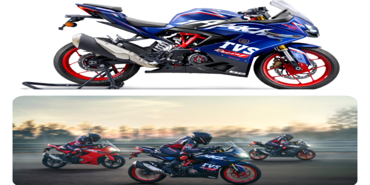TVS Motor Company unveils the upgraded TVS Apache RR 310with advanced features. 