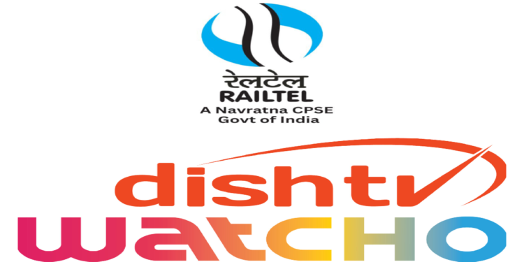 DishTV Watcho Collaborates with RailWire – A RailTel Internet & Entertainment Service to Launch All-in-One OTT + Internet Bundles for West Bengal