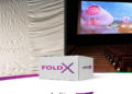Galalite Cinema Screens launches FoldX: Revolutionary innovation in silver screen packaging.
