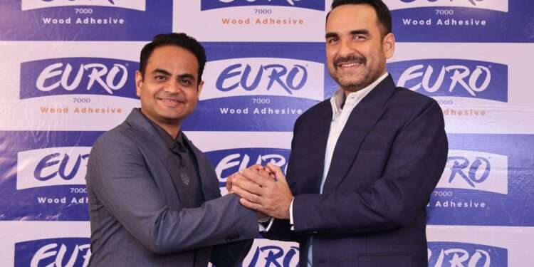 Bollywood Star Pankaj Tripathi joins Euro Adhesives Family to strengthen the ‘Pakka Jod’ as a National Brand Ambassador; Unveils New Campaign Championing Product Superiority