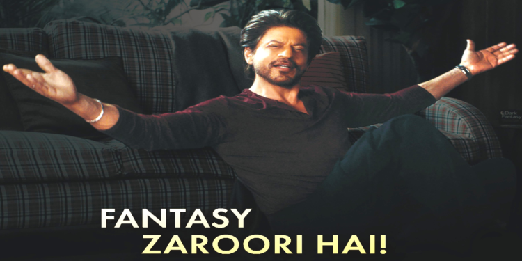‘Jeene Ke Liye Dost, Zaroori Hai Fantasy’ says King of Bollywood Shah Rukh Khan      