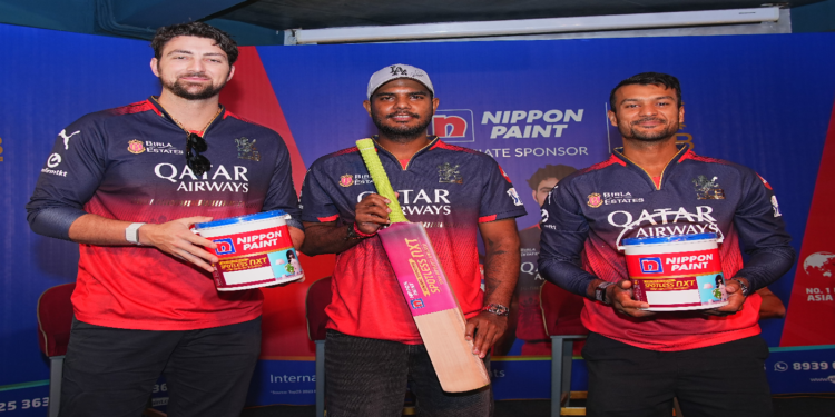 Nippon Paint Celebrates Five-Year Milestone with RCB Through Exclusive Fan Event and Launch of Spotless Nxt.