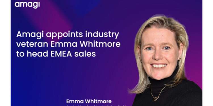 Amagi appoints industry veteran Emma Whitmore to head EMEA sales.
