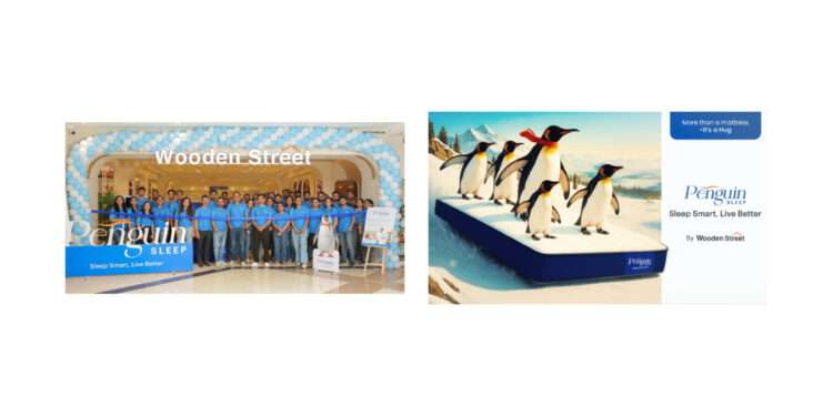 Wooden Street launches new in house brand – Penguin Sleep with a Unique AI based campaign.