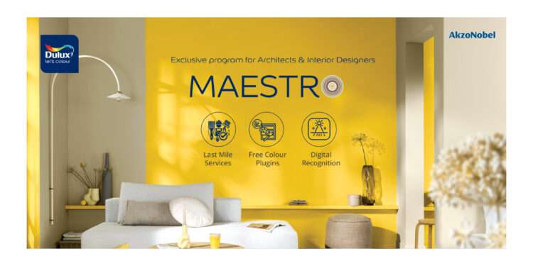 AkzoNobel India launches ‘Dulux Maestro’ Program to strengthen collaboration with architects and interior designers