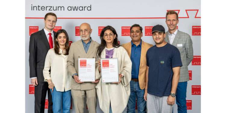 Greenlam shines at Interzum 2025 – becomes first Indian brand to win INTERZUM – RED DOT Award for High Quality Product.